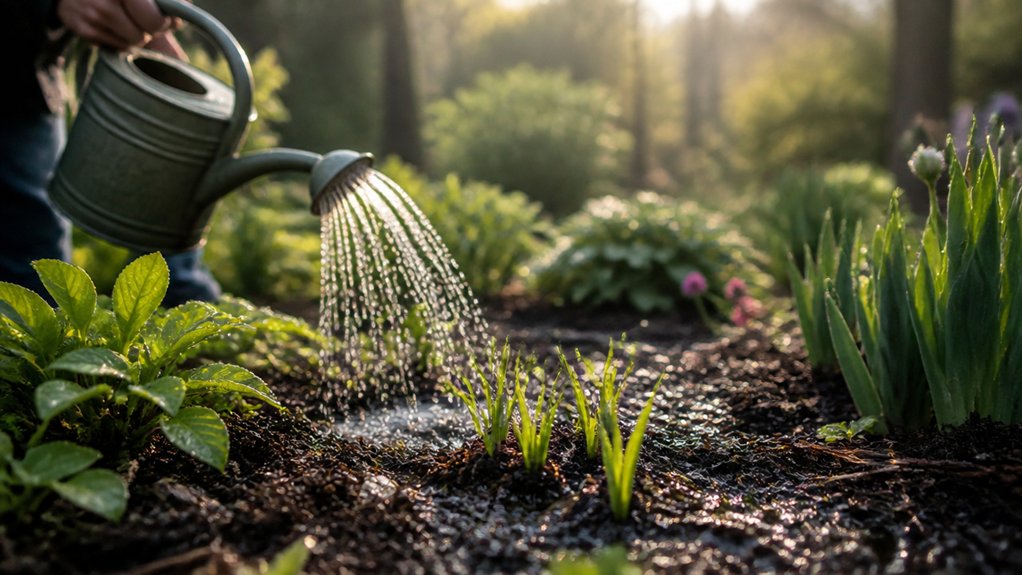 consistent moisture for growth