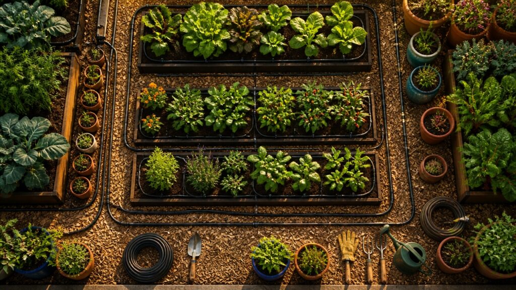 garden irrigation design strategies