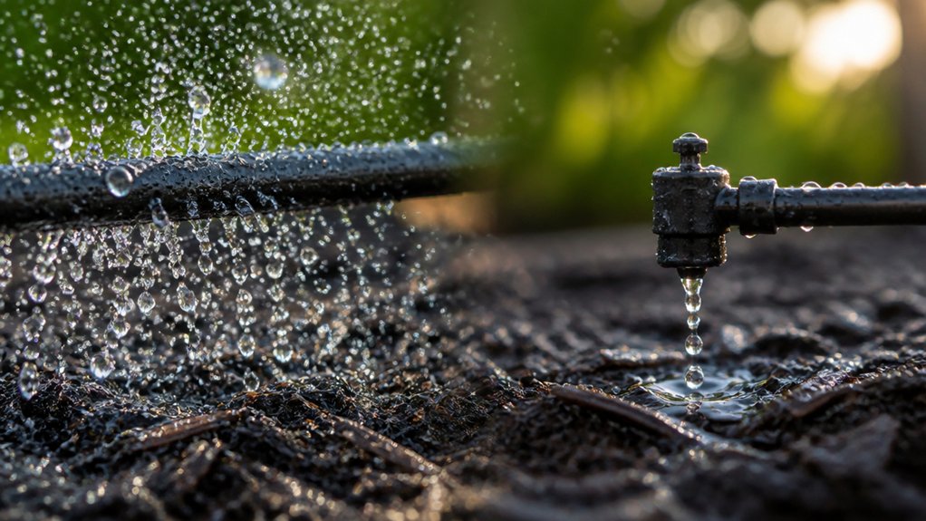 soaker hoses versus drip irrigation